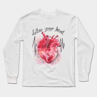 heart Long Sleeve T-Shirt